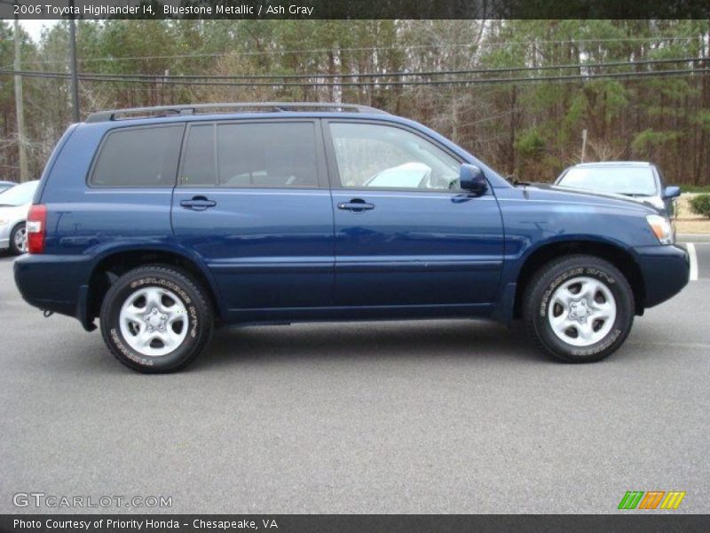 Bluestone Metallic / Ash Gray 2006 Toyota Highlander I4