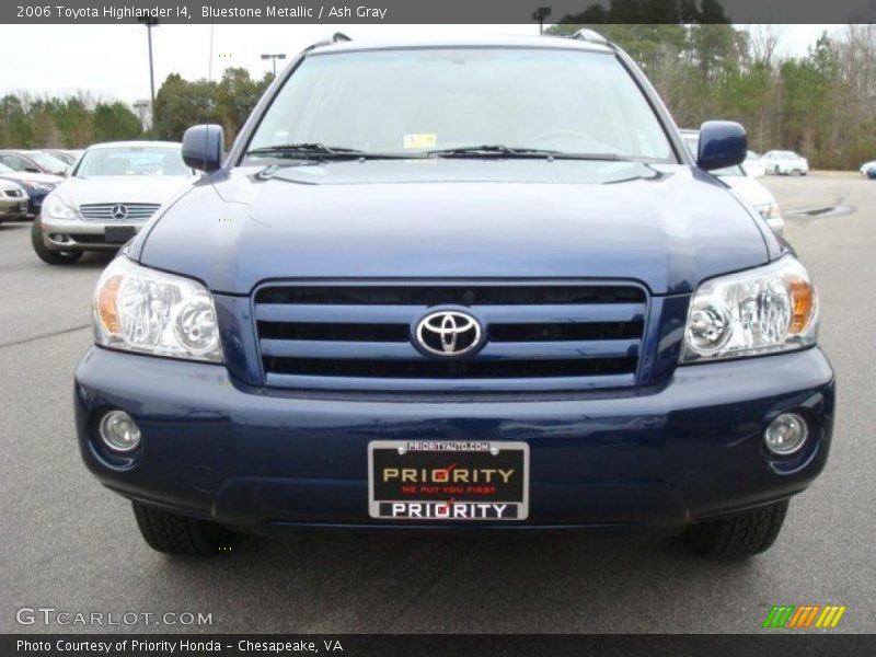 Bluestone Metallic / Ash Gray 2006 Toyota Highlander I4