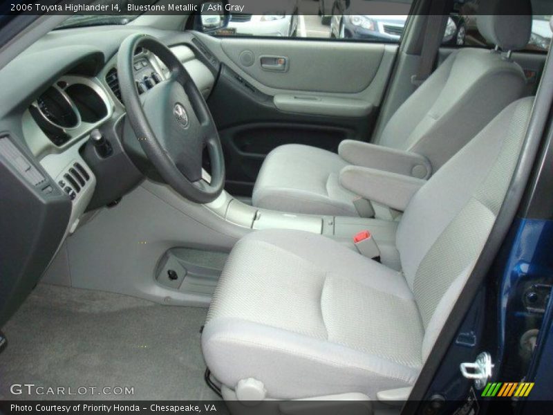 Bluestone Metallic / Ash Gray 2006 Toyota Highlander I4