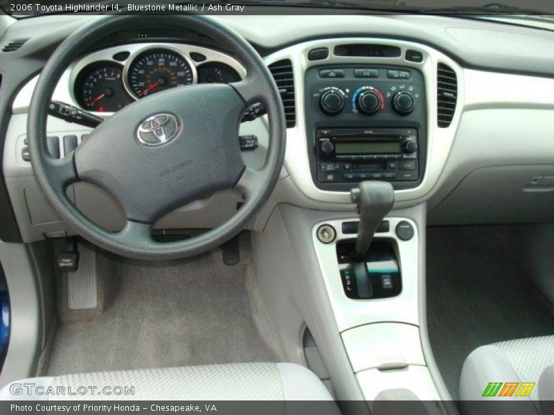 Bluestone Metallic / Ash Gray 2006 Toyota Highlander I4