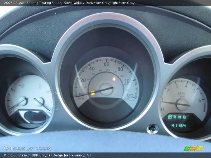 Stone White / Dark Slate Gray/Light Slate Gray 2007 Chrysler Sebring Touring Sedan