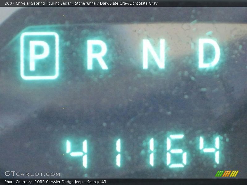 Stone White / Dark Slate Gray/Light Slate Gray 2007 Chrysler Sebring Touring Sedan