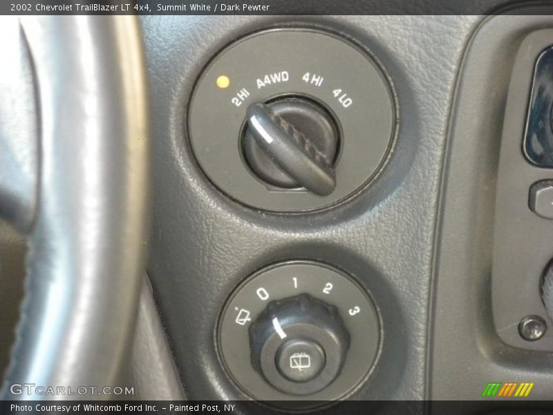 Summit White / Dark Pewter 2002 Chevrolet TrailBlazer LT 4x4