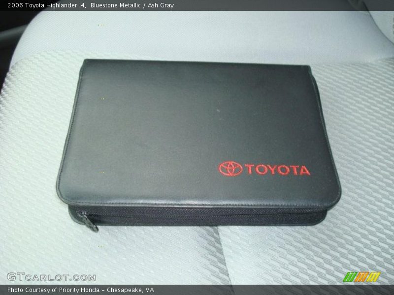 Bluestone Metallic / Ash Gray 2006 Toyota Highlander I4