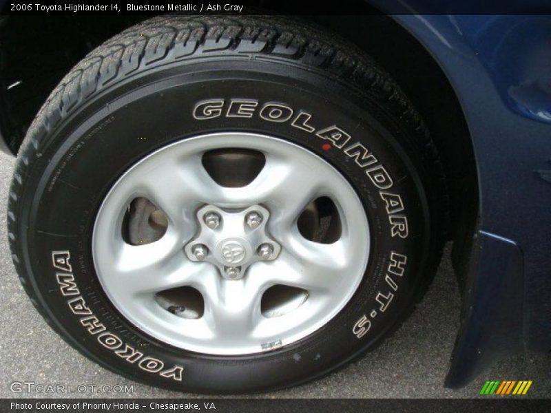 Bluestone Metallic / Ash Gray 2006 Toyota Highlander I4