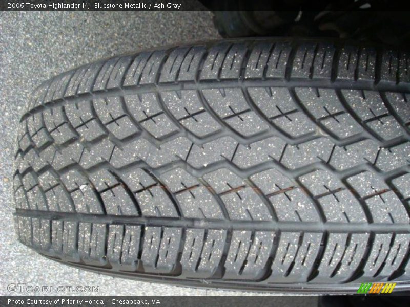 Bluestone Metallic / Ash Gray 2006 Toyota Highlander I4
