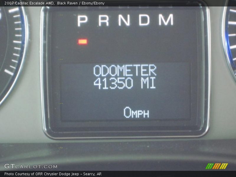Black Raven / Ebony/Ebony 2007 Cadillac Escalade AWD