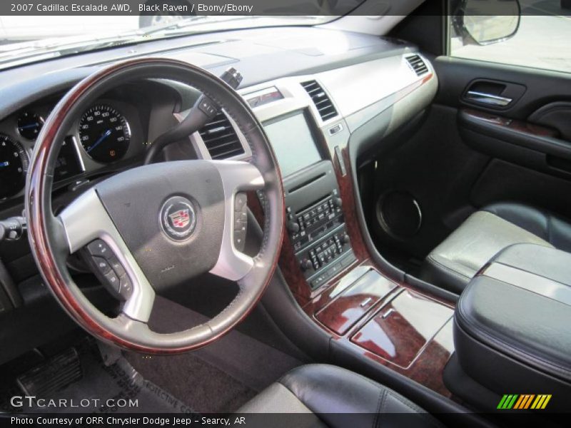 Black Raven / Ebony/Ebony 2007 Cadillac Escalade AWD