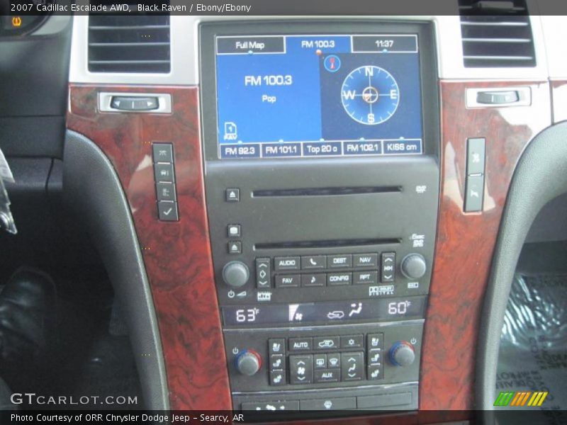 Black Raven / Ebony/Ebony 2007 Cadillac Escalade AWD