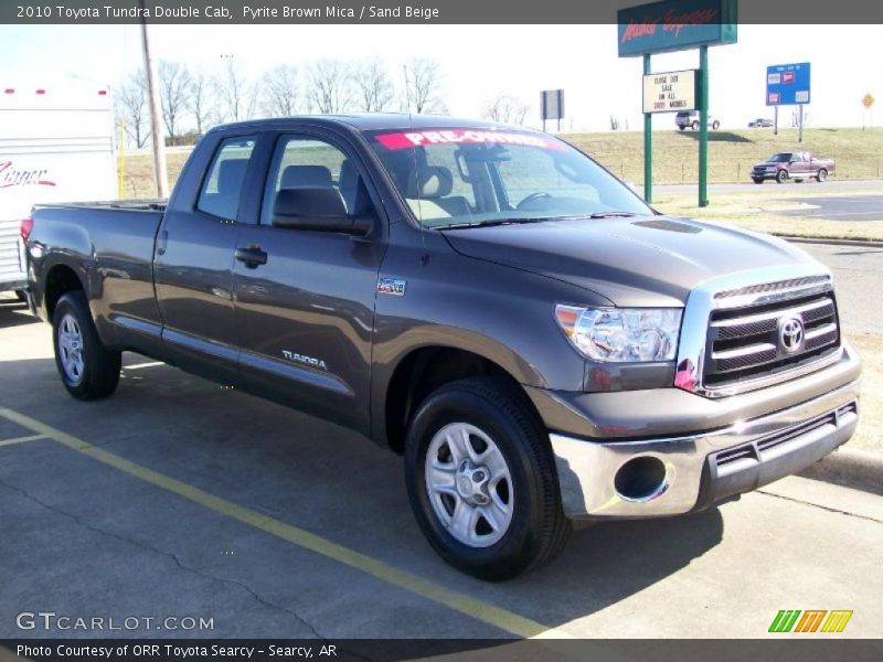 Pyrite Brown Mica / Sand Beige 2010 Toyota Tundra Double Cab