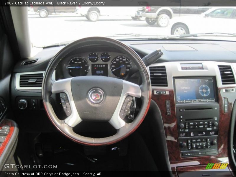 Black Raven / Ebony/Ebony 2007 Cadillac Escalade AWD