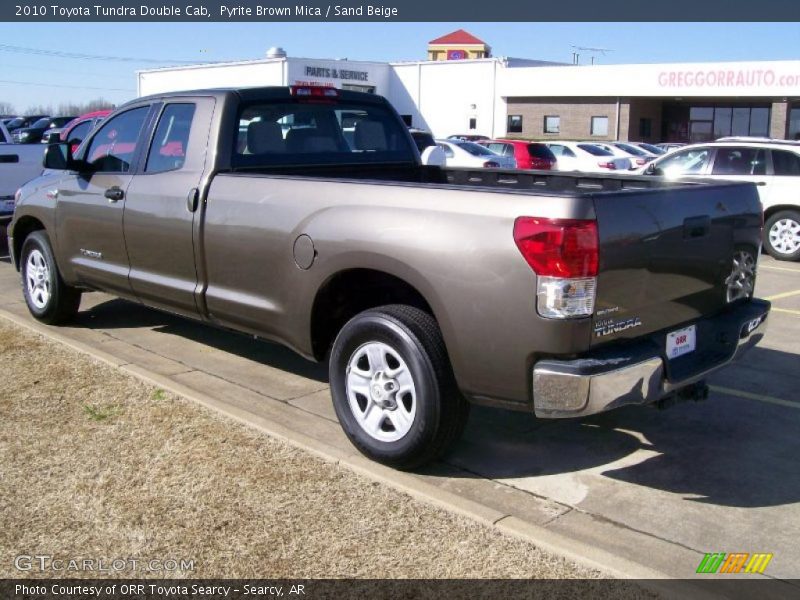 Pyrite Brown Mica / Sand Beige 2010 Toyota Tundra Double Cab