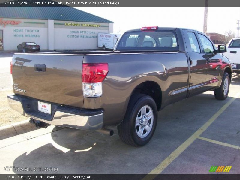 Pyrite Brown Mica / Sand Beige 2010 Toyota Tundra Double Cab