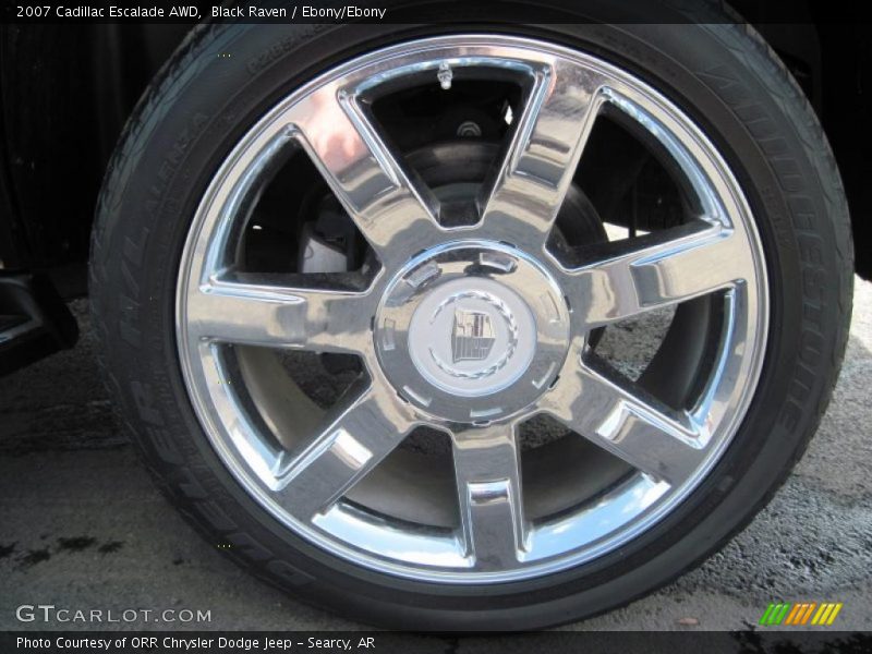 Black Raven / Ebony/Ebony 2007 Cadillac Escalade AWD