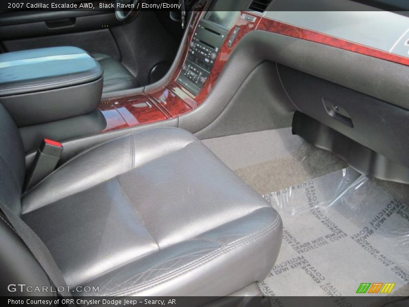 Black Raven / Ebony/Ebony 2007 Cadillac Escalade AWD
