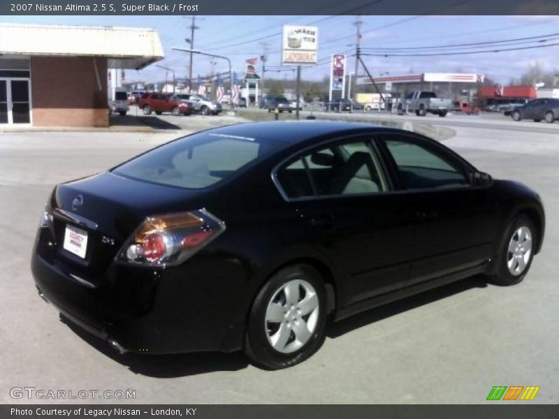 Super Black / Frost 2007 Nissan Altima 2.5 S