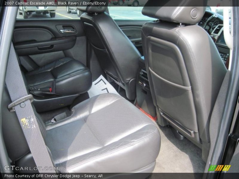 Black Raven / Ebony/Ebony 2007 Cadillac Escalade AWD
