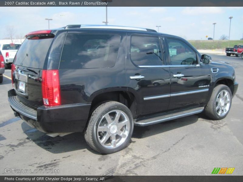 Black Raven / Ebony/Ebony 2007 Cadillac Escalade AWD