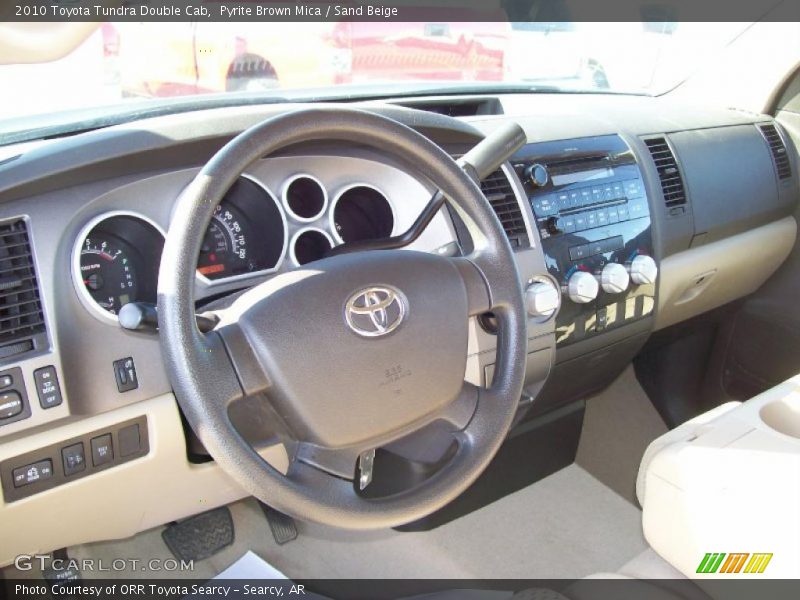 Pyrite Brown Mica / Sand Beige 2010 Toyota Tundra Double Cab