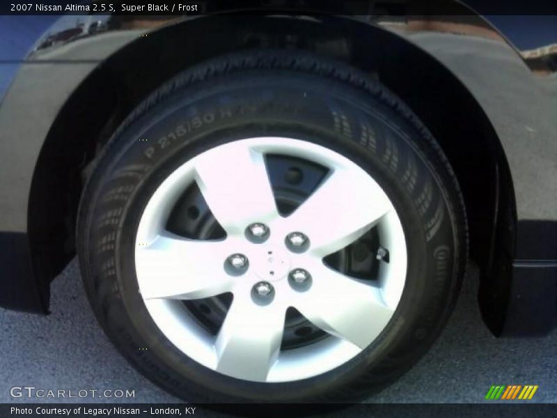 Super Black / Frost 2007 Nissan Altima 2.5 S