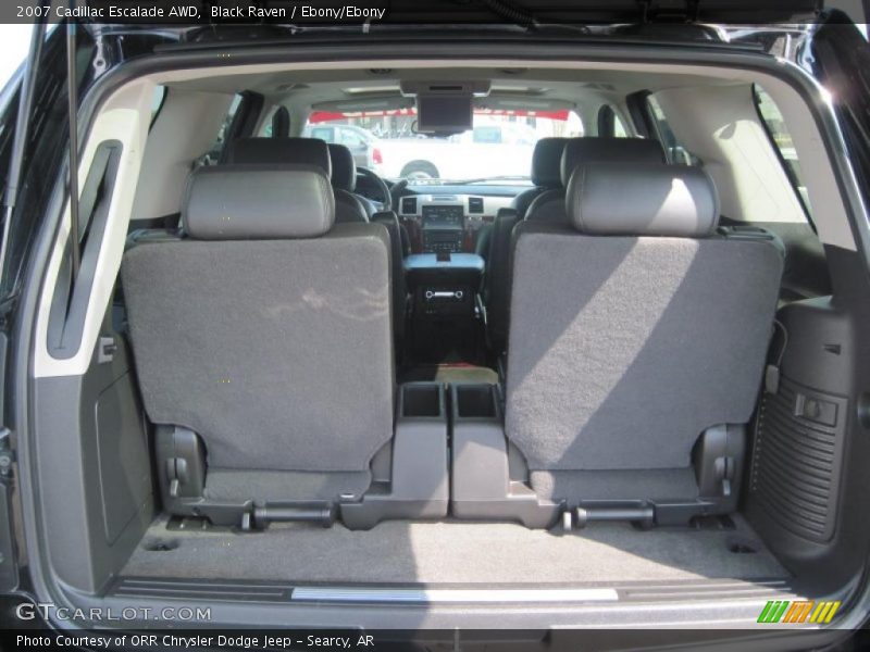 Black Raven / Ebony/Ebony 2007 Cadillac Escalade AWD
