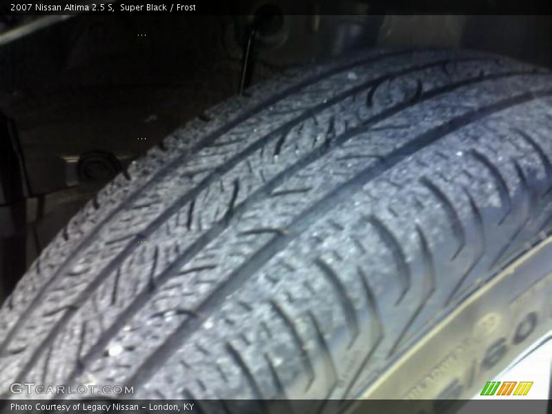 Super Black / Frost 2007 Nissan Altima 2.5 S