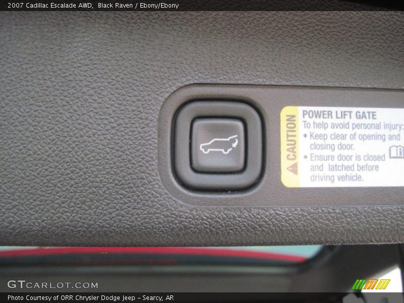Black Raven / Ebony/Ebony 2007 Cadillac Escalade AWD