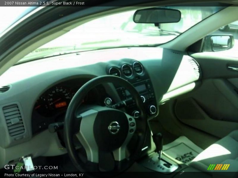 Super Black / Frost 2007 Nissan Altima 2.5 S