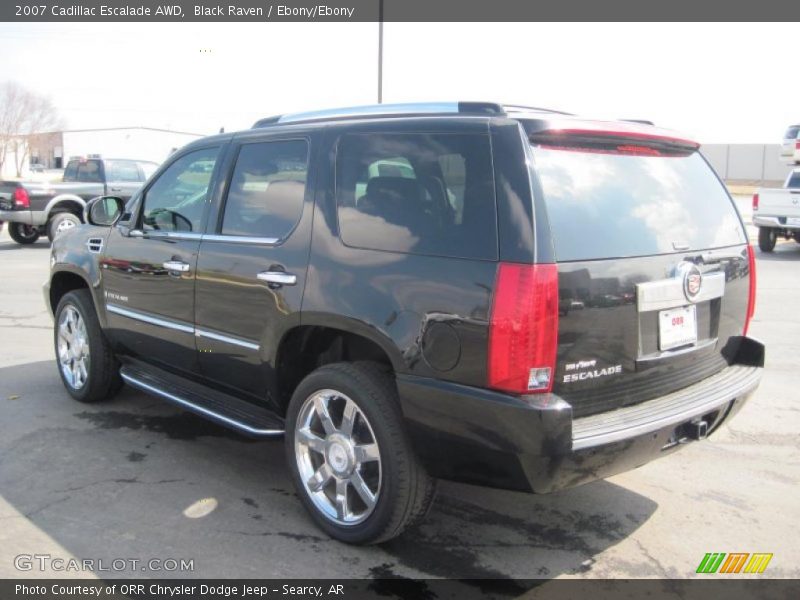 Black Raven / Ebony/Ebony 2007 Cadillac Escalade AWD