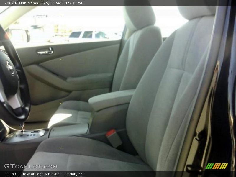 Super Black / Frost 2007 Nissan Altima 2.5 S
