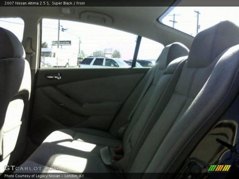 Super Black / Frost 2007 Nissan Altima 2.5 S