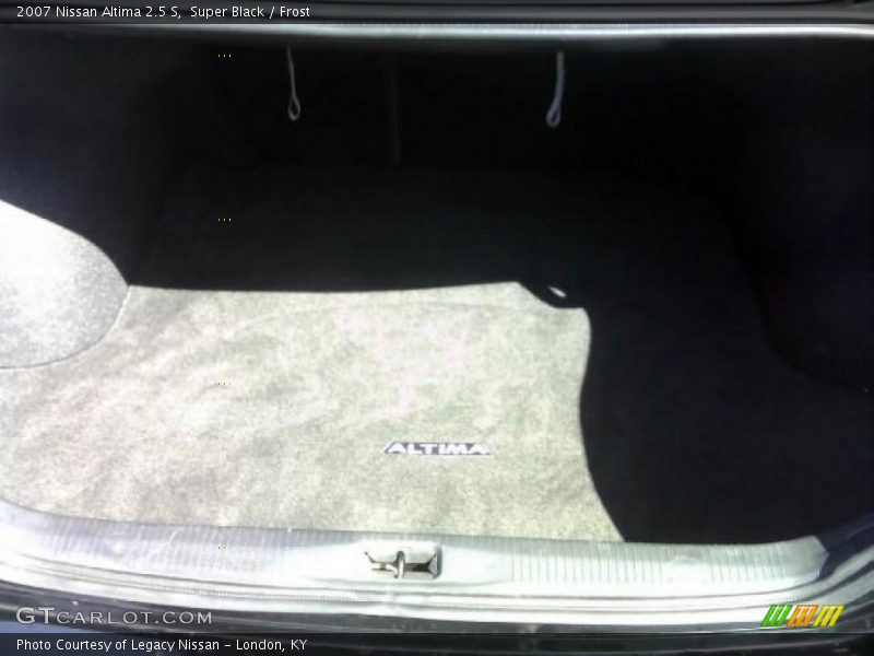 Super Black / Frost 2007 Nissan Altima 2.5 S