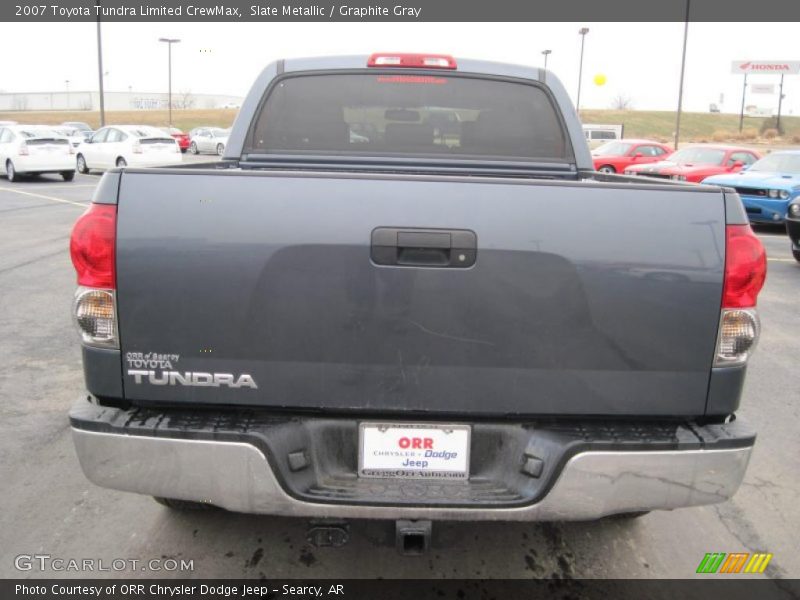 Slate Metallic / Graphite Gray 2007 Toyota Tundra Limited CrewMax