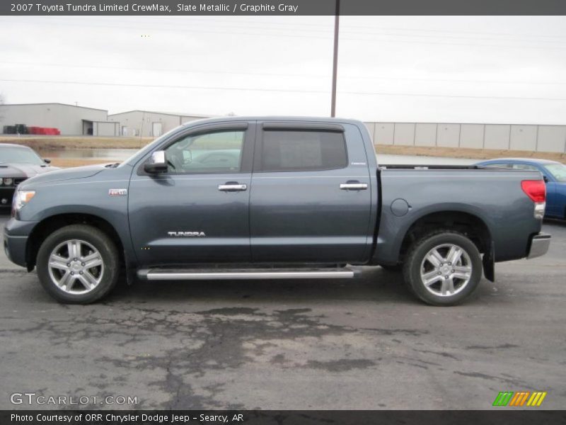 Slate Metallic / Graphite Gray 2007 Toyota Tundra Limited CrewMax