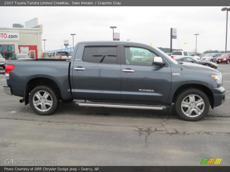Slate Metallic / Graphite Gray 2007 Toyota Tundra Limited CrewMax