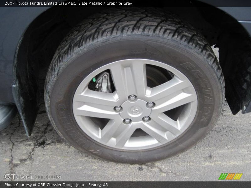 Slate Metallic / Graphite Gray 2007 Toyota Tundra Limited CrewMax