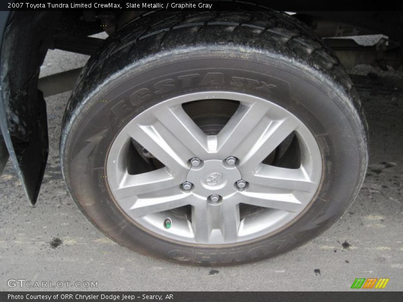 Slate Metallic / Graphite Gray 2007 Toyota Tundra Limited CrewMax