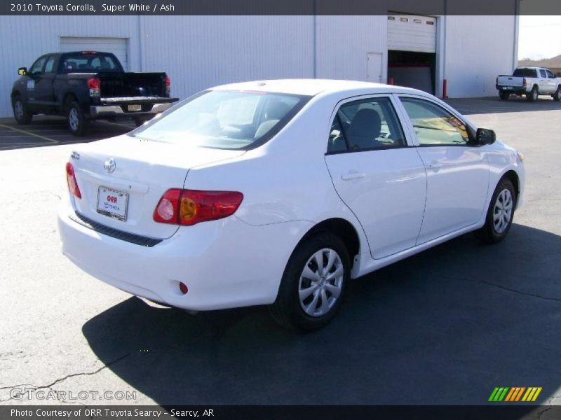 Super White / Ash 2010 Toyota Corolla
