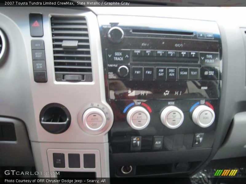 Slate Metallic / Graphite Gray 2007 Toyota Tundra Limited CrewMax