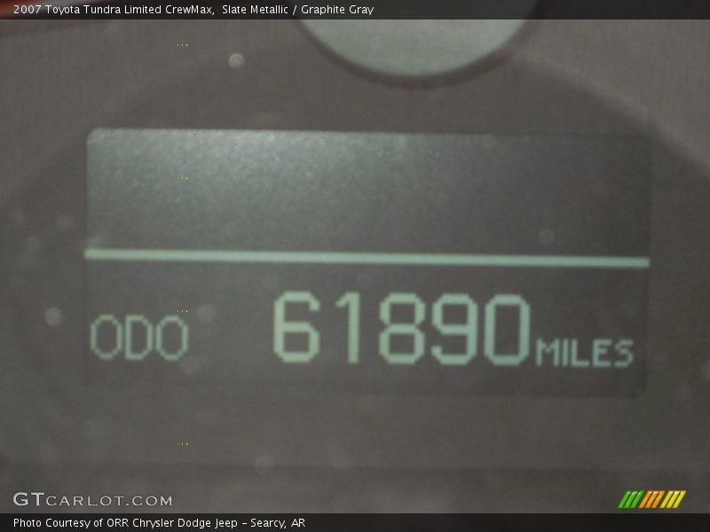 Slate Metallic / Graphite Gray 2007 Toyota Tundra Limited CrewMax