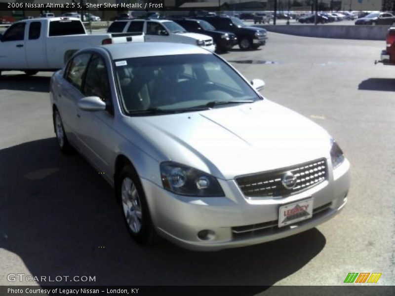 Sheer Silver Metallic / Frost 2006 Nissan Altima 2.5 S