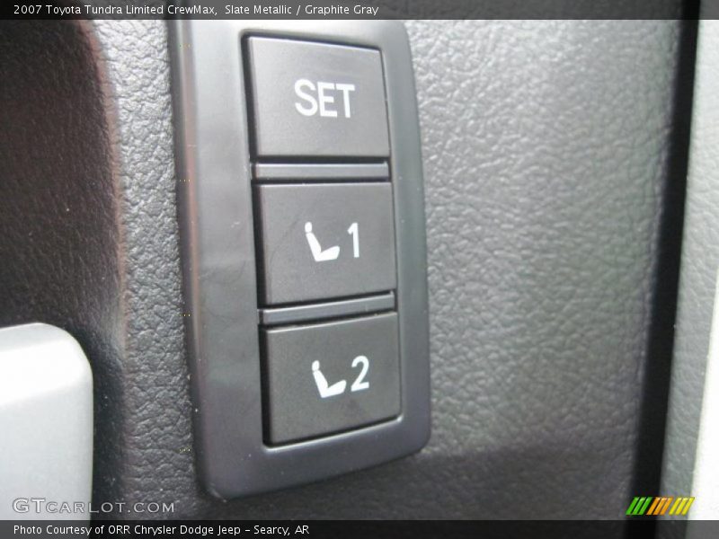 Slate Metallic / Graphite Gray 2007 Toyota Tundra Limited CrewMax