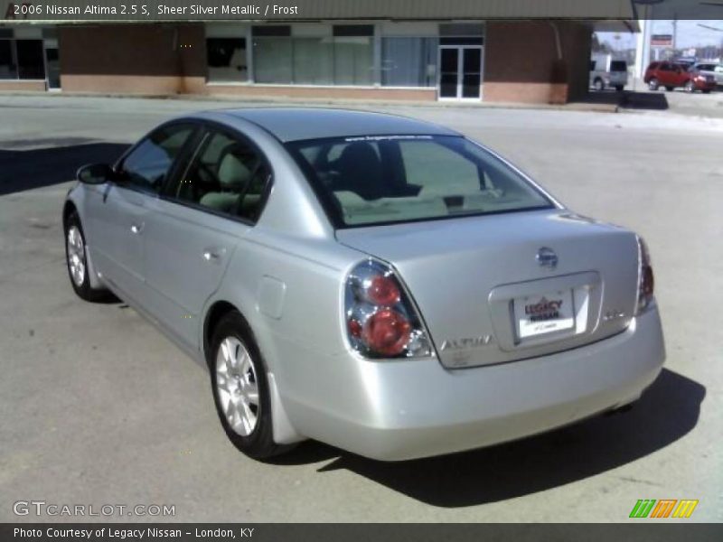 Sheer Silver Metallic / Frost 2006 Nissan Altima 2.5 S