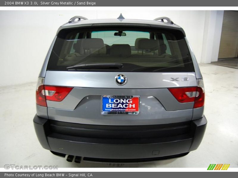 Silver Grey Metallic / Sand Beige 2004 BMW X3 3.0i