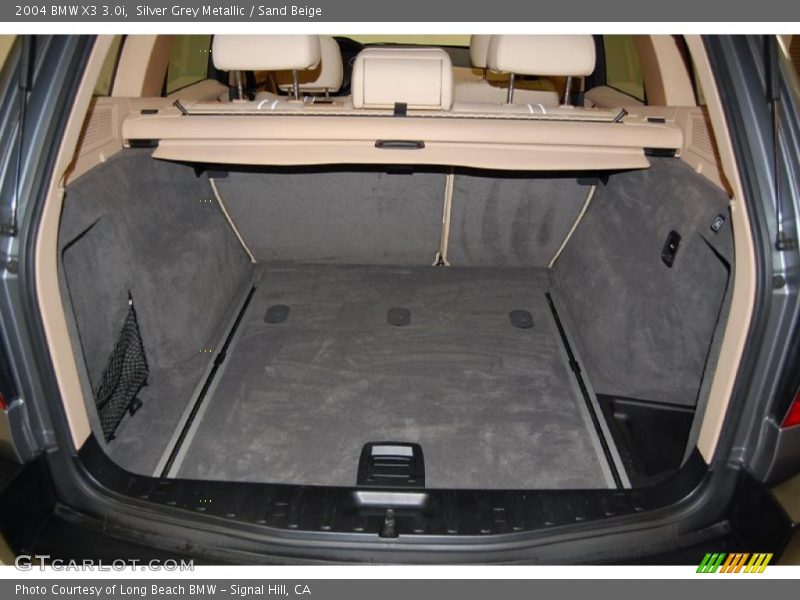 Silver Grey Metallic / Sand Beige 2004 BMW X3 3.0i