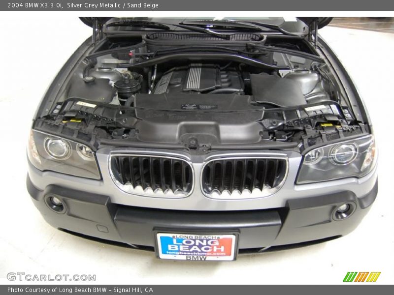 Silver Grey Metallic / Sand Beige 2004 BMW X3 3.0i