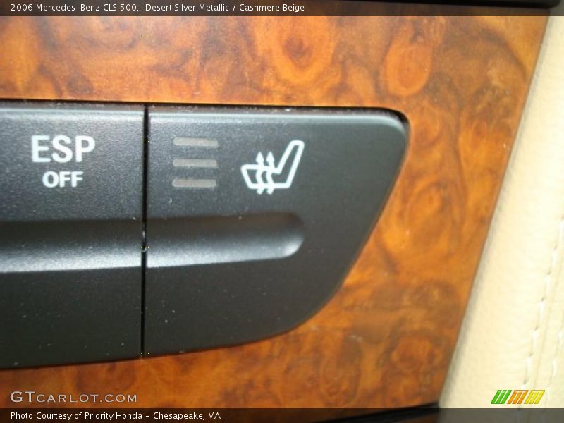 Desert Silver Metallic / Cashmere Beige 2006 Mercedes-Benz CLS 500