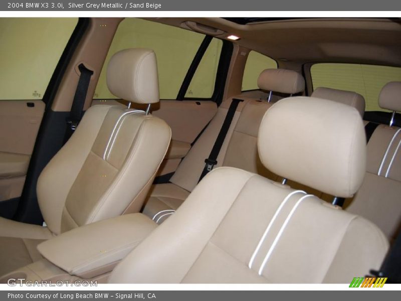 Silver Grey Metallic / Sand Beige 2004 BMW X3 3.0i