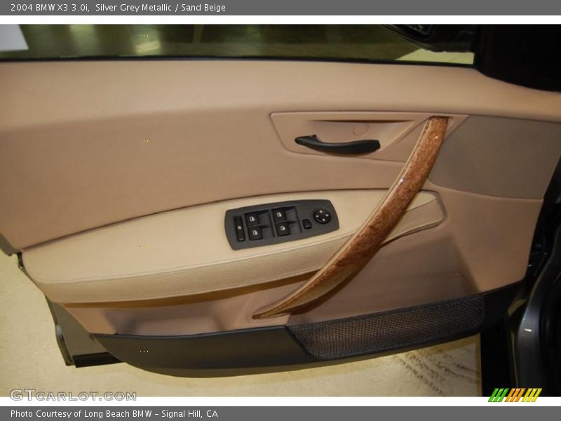Silver Grey Metallic / Sand Beige 2004 BMW X3 3.0i