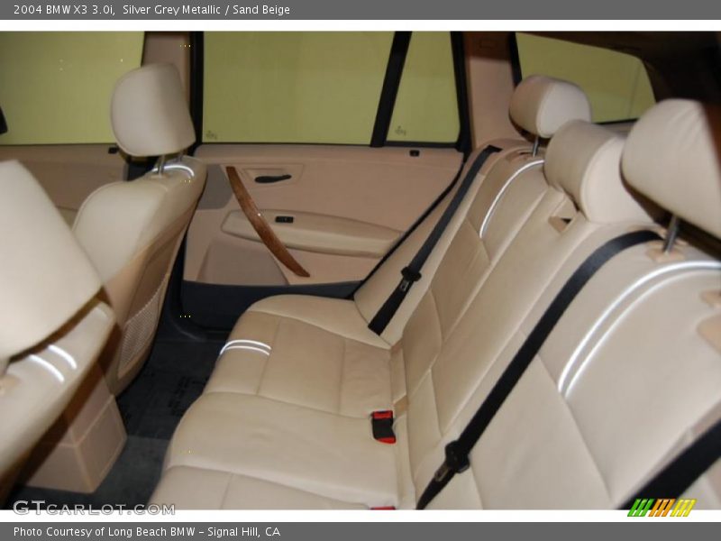 Silver Grey Metallic / Sand Beige 2004 BMW X3 3.0i